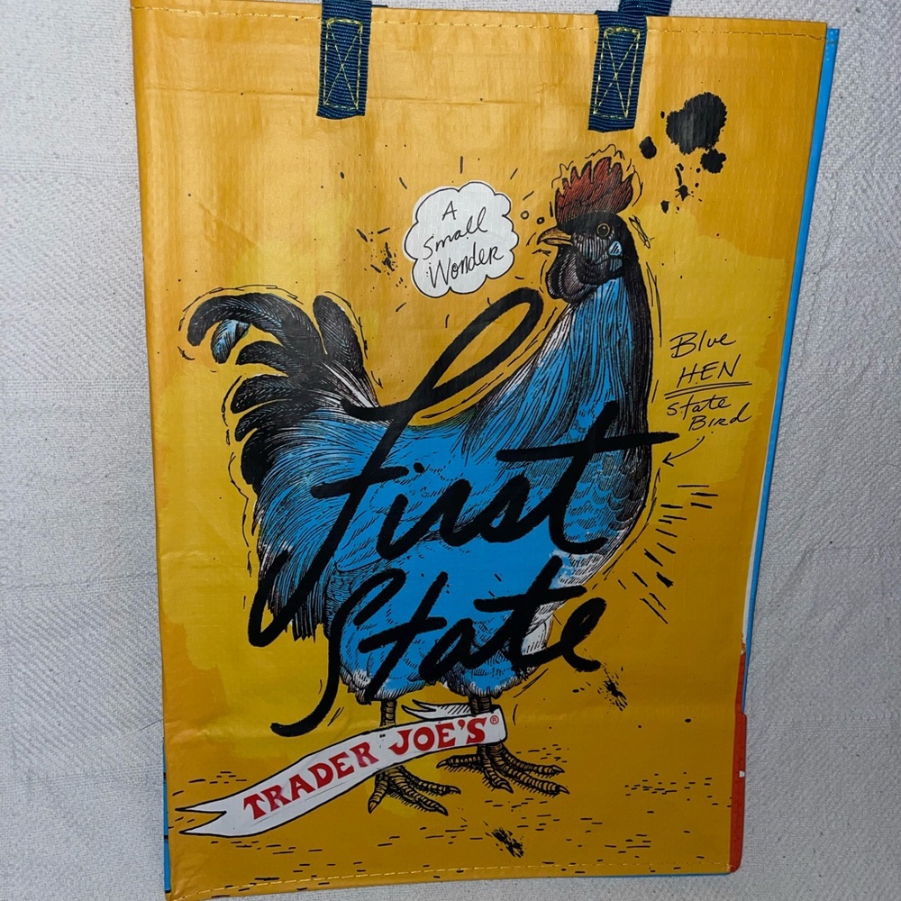 Trader Joe's Delaware Collectible State Tote Bag
